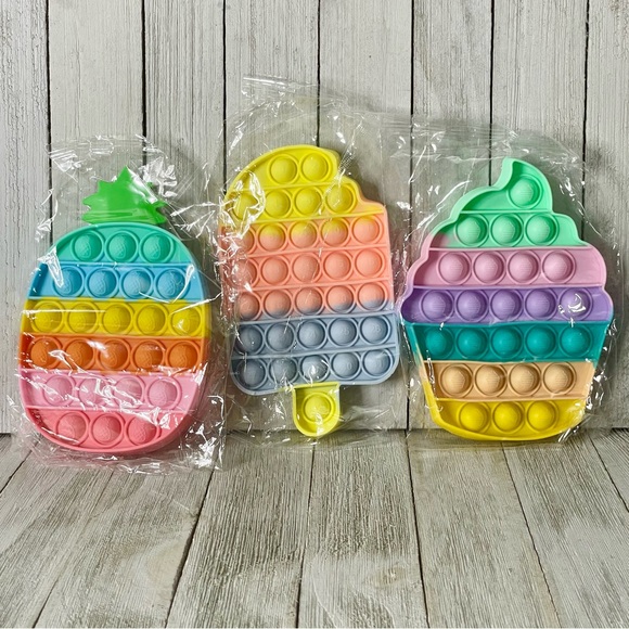 Sweets Rainbow Pop-Its (Set of 3) - Picture 1 of 4